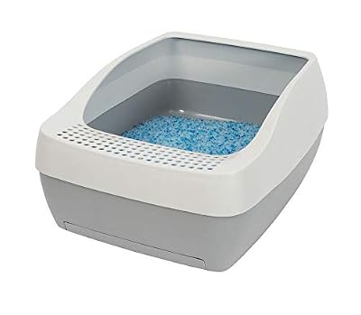 PetSafe Système de litière pour chat Cristal Deluxe Petsafe - des fabricants des systèmes de litière Autonettoyantes ScoopFree pour chat