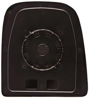 Passenger Side (LH) Wing Mirror 2006 to 2016 Manual, Upper, Convex Wing Mirror Glass with backing plate.