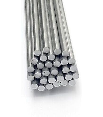 thumbnail interactive-video image 1 of 4mm Aluminum Rod Uxcell 3mm X 100mm 304 Stainless Steel Solid Round Rod For DIY Craft 6mm Rod 1 of 1