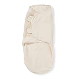 Summer Infant 73184 SwaddleMe Ganzkörper Pucksack - 100 Prozent Baumwolle, natur