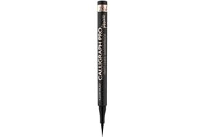 Catrice Calligraph Pro Precise 24h Matt Liner Waterproof, eyeliner, eyeliner, eyeliner, precyzyjny, utrzymuje się przez 24 godziny, nr 010 Intense Black Waterproof, czarny, matowy, intensywny, wegański, bez perfum (1,2 ml)