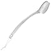 Evelots Bath And Shower Back & Body Exfoliating Brush With Long Handle, Clear