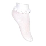 Frilly Chic Ankle Socks For Babies And Girls Range Of Sizes 3 Pairs