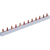 Solera P2P21610 &ndash; Bipolar Comb 6 x 2 Modules, Section 16 mm&sup2;, Length 210 mm.
