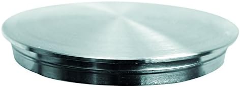 ALPERTEC End Cap K 240/320 Matt – 5 V 2 A for Pipe 42.4 x 2 mm slightly arched, 4 x 9 mm Pack of 1 50010080 K1