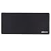 Produktbild KKmoon 600 * 300 * 3mm Große/ Big Size Ebene Schwarz Verlängert Wasserdicht/ Anti Rutsch Gummi/ Geschwindigkeit Spiel Gaming Maus Mäuseauflage Schreibtisch-Matte(900x400x3mm)