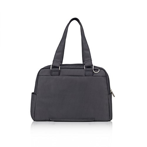 Arvok 15 15,6 16 Zoll Laptop Schultertasche Aktentasche Wasser-beständiger glatt Gewebe Hülle mit Griff / Gurt/ Notebook Computer Ultrabook Messenger-Tasche Tragetasche Für Acer / Asus / Dell / Lenovo, Schwarz - 2