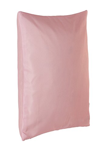 BRANDSSELLER Trendiges Microfaser Kissen Kopfkissen Zierkissen Dekokissen Kuschelkissen mit silber-bedruckter Schmetterling – Rosa – ohne Füllung - 3