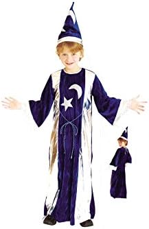 RoarSoar Pretend Play Sorcerer Costume (Age 7 to 8 Years), Large, One Color