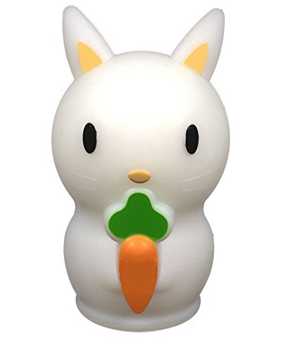 Preisvergleich Produktbild ShareMoon Bunny LED Nachtlicht mit Wireless Induktive Aufladen und Farbwechsel