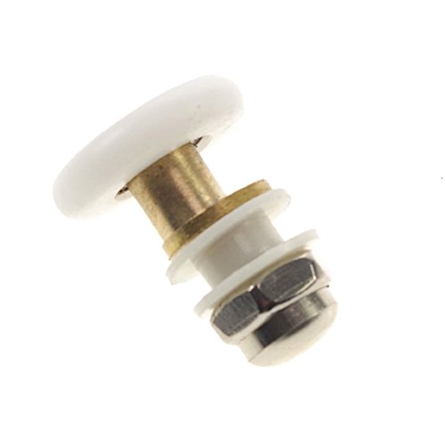 WINOMO 6 x 19mm Ersatz Badezimmer Dusche Tür Rollen Runner Räder