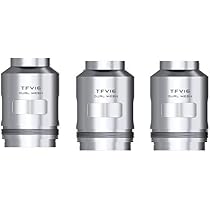 Original SMOK TFV 16 Mesh Coil 0.17ohm évaporateur à tête pour réservoir  TFV16 (3 pcs) Sans nicotine : Amazon.fr: High-Tech