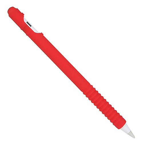 Jiajun Pencil Schutzhülle Huelle Sleeve für 9.7 and 12.9 Inch iPad Pro Apple Pencil Rot - 3