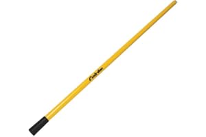 La zappa Manico di ricambio in fibra di vetro per zappa con testa tonda ultraleggero antiusura (Ø 35 mm)