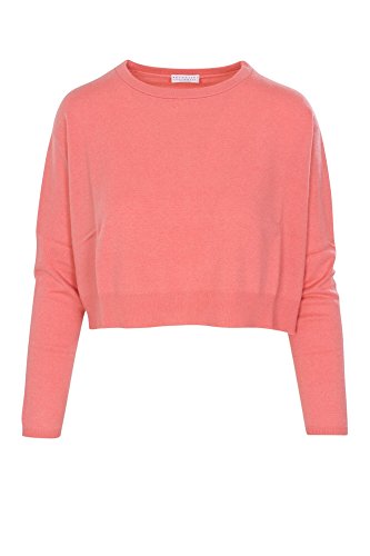 Preisvergleich Produktbild Brunello Cucinelli Pullover Damen Rosa Regular Fit Kaschmir Casual S IT