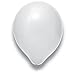 Produktbild 100 Luftballons weiß 100er Beutel 28cm Ø Naturlatex für Hochzeit, Party, Geburtstag