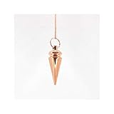  Pendulo Metalico Cono 2 Bronce Minerales y Cristales, Belleza energética, Meditacion, Amuletos Espirituales