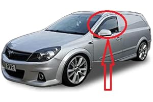 AC WOW 2x Front Wind Deflectors for VAUXHALL Astra H Car or Van 2004 2005 2006 2007 2008 2009