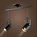 Produktbild BYJUM Retro Industrielles Schmiedeeisen Downlight Scheinwerfer Bar Bekleidungsgeschäft Restaurant Dekorative Beleuchtung,2Lights
