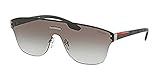 Incluye funda protectora Prada Linea Rossa 0PS 57TS Gafas de sol, Gunmetal, 45 para Hombre