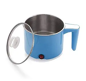 SNEPCOM Mini Electric 1.5 L Cooker Steamer Cooking Pot (Multicolour)