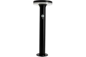 Xanlite SO1711 Borne LED Solaire, à détecteur de Mouvement, 3 Modes, éclairage Puissant, 400 lumens Max, 3 Unité (Lot de 1)
