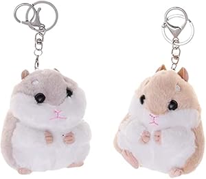 LATRAT 2 llaveros de peluche