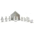East of India: Boxed Porcelain Nativity Set
