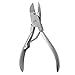 K-Pro Nail Nippers - Mens Heavy Duty Toenail Clippers / Cutters for Thick Toe Nails - Podiatry (Satin)
