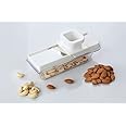 ULTRONEX Dry Fruit Cutter Compact Plastic Cutter Slicer with Holder and Container (Multicolor) Vegetable Almond Cashew Nut