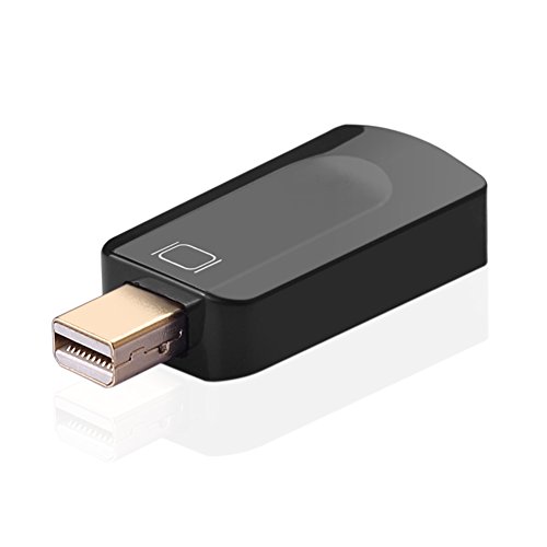 SIENOC Full HD mini Displayport zu HDMI Adapter / Kabel (1080p) inkl. Audio Übertragung | miniDP Stecker zu HDMI Buchse | ideal für alle Apple-/ Lenovo Produkte / PC-Grafikkarten uvm. | vergoldete Kontakte