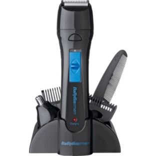 Estilo Essentials by BaByliss for Men 7052EU Grooming Kit & Cordless Design