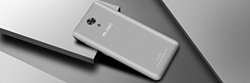 M-Net Power 1 Smartphone Ohne Vertrag 5050 mAh Akku OTG 5.0 Zoll HD IPS Bildschirm 1280*720 Pixels MTK6580 Android 7.0 Quad Core Dual SIM - Grau