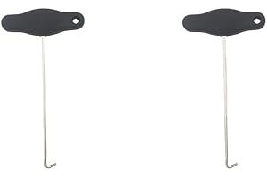 NEAXGEANDX 2 Satz von 3438 Griffverkleidungen Demontagewerkzeug Stahlhaken Handbremse