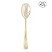 Produktbild HKJCC 100 Stück Golden Disposable Plastic Spoons