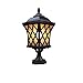 Produktbild Vintage Kronleuchter Led Landschaft Säule Licht Wasserdichte Outdoor Spalte Lampe Schwarz Villa Stigma Community Park Tor Laterne