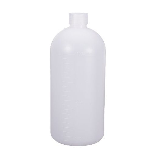 Preisvergleich Produktbild 1000ml Kunststoff Weithalsflasche Flasche Plasteflaschen Mit Gerippten Deckel