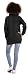 Zeta Ville - Women's breastfeeding top sweatshirt cowl neck nursing panel - 354c (Graphite Melange, UK 10, M)