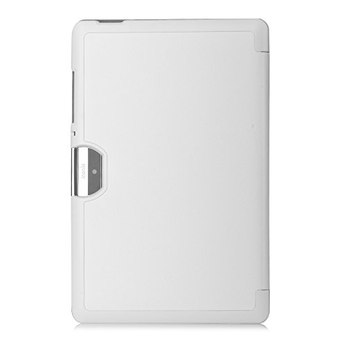 Acer Iconia One 10 B3-A30 Hülle, IVSO Ultra Schlank Superleicht Ständer Slim Leder zubehör Schutzhülle für Acer Iconia One 10 (B3-A30) 25,7 cm (10,1 Zoll HD) Tablet-PC perfekt geeignet (Weiß) - 8