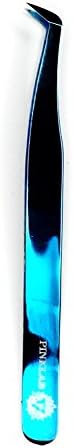 Rev Pro Sky blue Tweezer / Volume /for 3D &amp; 6D/ Eyelash Extension/ By PINKLAB