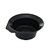 niceEshop(TM) 4 Pcs Professional Salon Dyeing Kit-Color Dye Brush Comb Mixing Bowl Hair Coloring Cape(Black,Grey)
