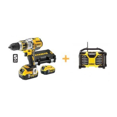 Preisvergleich Produktbild DeWalt – Paket Dewalt DCD995P2 + DCR017)