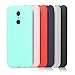 Produktbild Wanxideng - 6X Hülle für Xiaomi Redmi 5 Plus, Volltonfarbe Weicher Case in TPU-Silikon Ultradünn Süßigkeiten Handyhüllen [ Schwarz + Rot + Transluzent + Rosa + Minzgrün + Dunkelblau ]