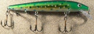 JLVLures JLV Shallow Suspending Minnow Brook Trout : Husky Stickbait Lures Saltwater Freshwater Jerk Bass Smallmouth Steelhead Pike Muskie Salmon Trout Snook Striper Perch Whiper Snook Speckled Trevally, Mid- Depth Trolling Casting Hook Treble by JLVLures