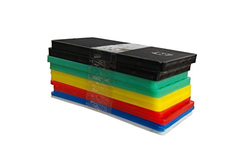 Preisvergleich Produktbild SILISTO Distanzplatten 100x50x1-6mm - 12 Teilig