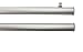 Produktbild Paneelwagen mit Klemmtechnik 60 cm alu silber aus Aluminium für Gardinenschienen / Innenlaufstangen mit 6 mm Lauf