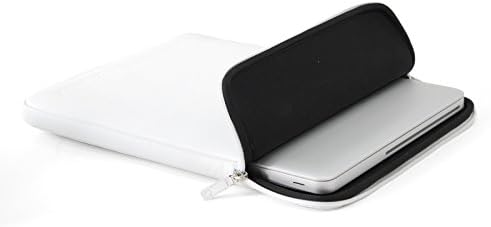 COOL BANANAS ShockProof Pro Sleeve for MacBook Pro 15.4 inch ( 2012 model) and other compatible 15 inch Laptops and Notebooks | with a high quality surface and memory-foam-effect for best protection | lightweight | useable w/o messenger bag | (MacBook Pro 15.4 White)
