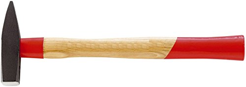 Preisvergleich Produktbild fortis 600038224 Werkzeug Schlosserhammer DIN 1041 mit Stielschutz, 300g