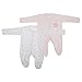 Baby Patterned Long Sleeve Sleep Suits Boy, Girl And Unisex Options (Pack Of 2) (Height: 56-62cm Weight: 6.5kg (0-3 Months)) (Blue)