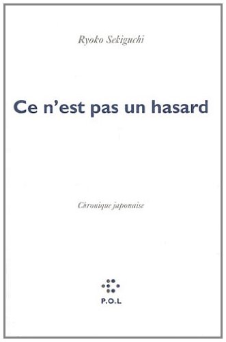 couverture de : Ce n'est pas un hasard